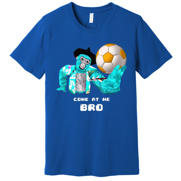 Gorilla Christmas  Monke Tag VR Gamer Premium T-Shirt