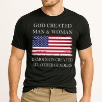 God Created Man & Woman Democrats Created All Other Genders Cooling Performance Crew T-Shirt