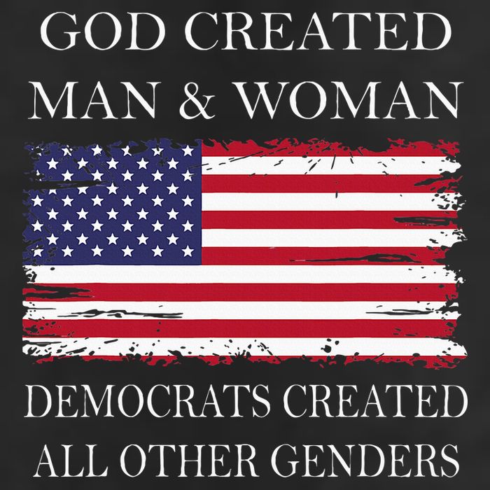 God Created Man & Woman Democrats Created All Other Genders 11oz C Handle Ceramic Mug