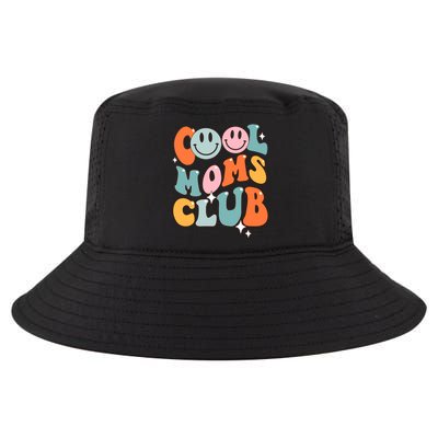 Groovy Cool Moms Club Funny Smile MotherS Day Gift Cool Comfort Performance Bucket Hat