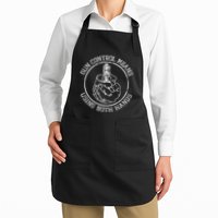 Gun Control Means Using Both Hands Apron