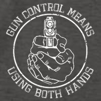 Gun Control Means Using Both Hands Vector Backpack