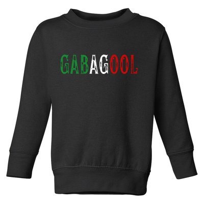 Gabagool Capicola Meat New Jersey Italian Pride Gift Toddler Sweatshirt
