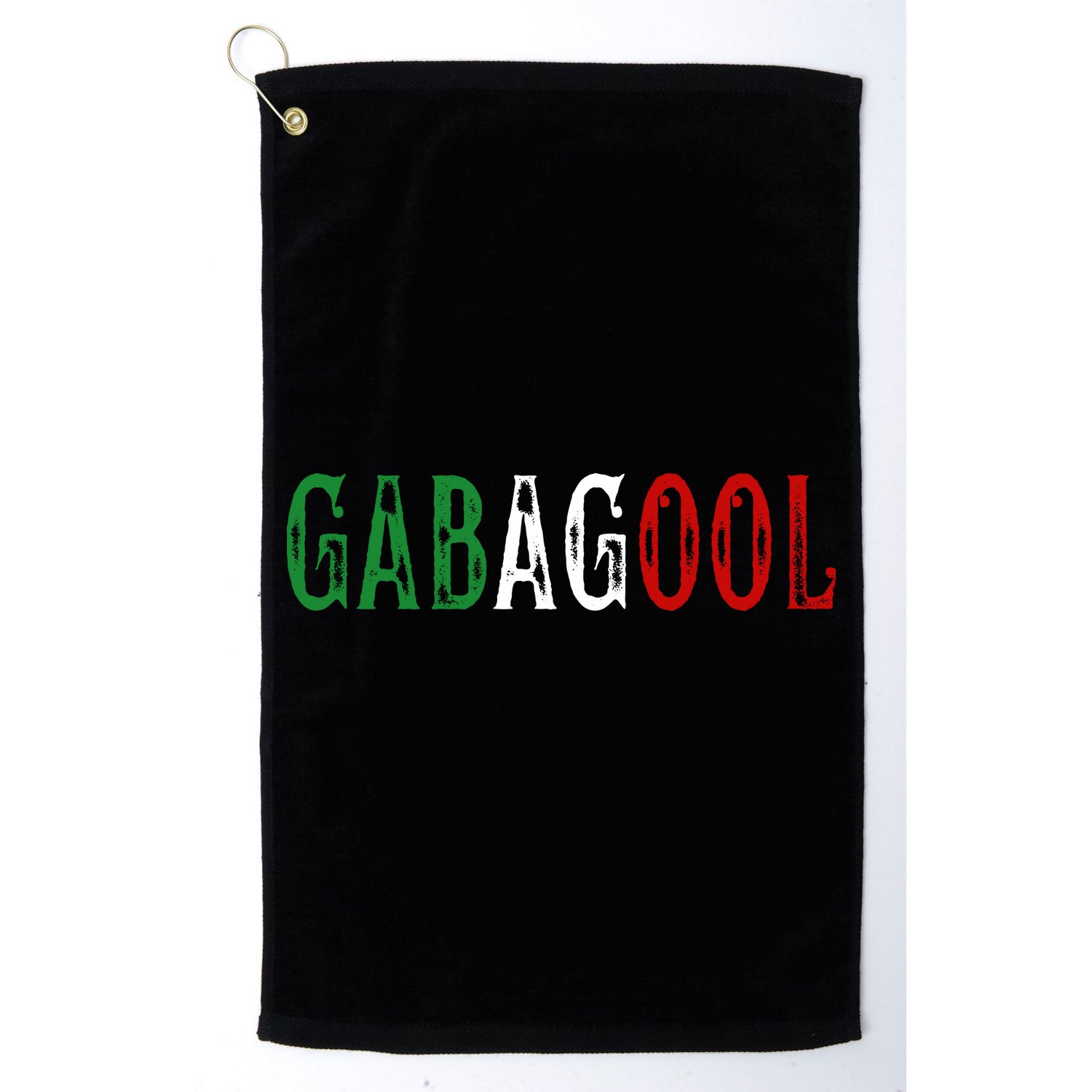 Gabagool Capicola Meat New Jersey Italian Pride Gift Golf Towel