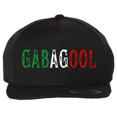 Gabagool Capicola Meat New Jersey Italian Pride Gift Wool Snapback Cap