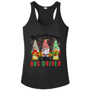 Gnomies Call Me Bus Driver Christmas Bus Driver Xmas Party Cute Gift Ladies PosiCharge Competitor Racerback Tank