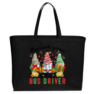 Gnomies Call Me Bus Driver Christmas Bus Driver Xmas Party Cute Gift Cotton Canvas Jumbo Tote