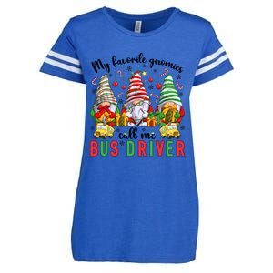 Gnomies Call Me Bus Driver Christmas Bus Driver Xmas Party Cute Gift Enza Ladies Jersey Football T-Shirt