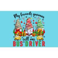 Gnomies Call Me Bus Driver Christmas Bus Driver Xmas Party Cute Gift Bumper Sticker