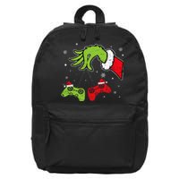 Gaming Christmas Matching Pajamas Funny Gamer 16 in Basic Backpack