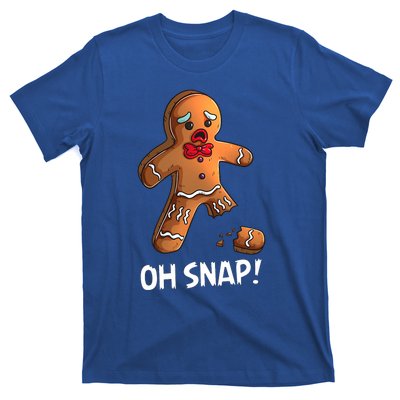 Gingerbread Christmas Market Baking Gingerbread Man Oh Snap T-Shirt