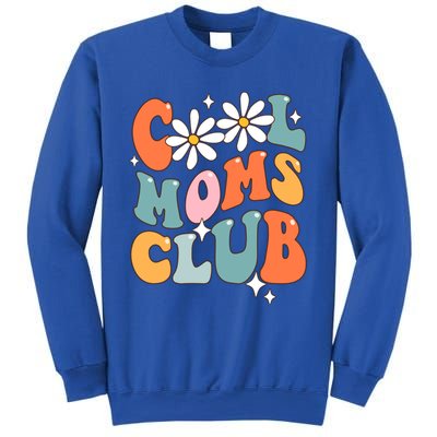 Groovy Cool Moms Club Funny Smile Mothers Day Great Gift Sweatshirt