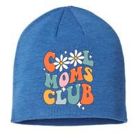 Groovy Cool Moms Club Funny Smile Mothers Day Great Gift Sustainable Beanie