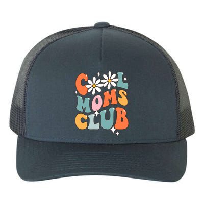 Groovy Cool Moms Club Funny Smile Mothers Day Great Gift Yupoong Adult 5-Panel Trucker Hat