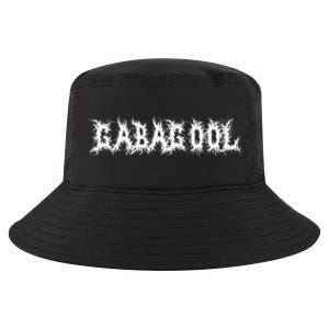 Gabagool Capicola Metalcore Nj Food Parody Death Metal Font Cool Comfort Performance Bucket Hat