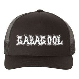 Gabagool Capicola Metalcore Nj Food Parody Death Metal Font Yupoong Adult 5-Panel Trucker Hat