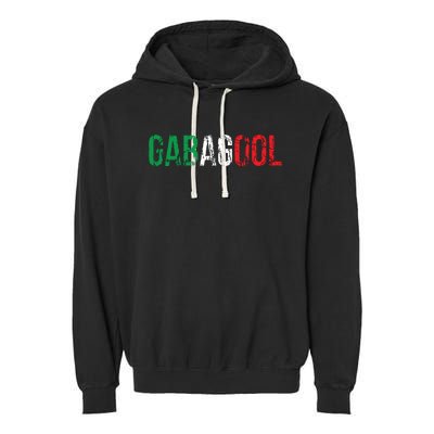 Gabagool Capicola Meat New Jersey Italian Pride Gift Garment-Dyed Fleece Hoodie