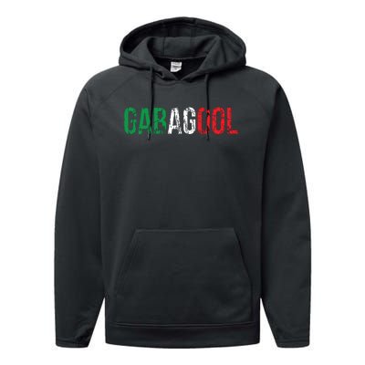 Gabagool Capicola Meat New Jersey Italian Pride Gift Performance Fleece Hoodie