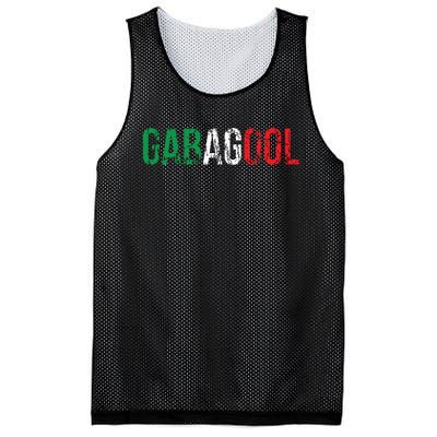 Gabagool Capicola Meat New Jersey Italian Pride Gift Mesh Reversible Basketball Jersey Tank