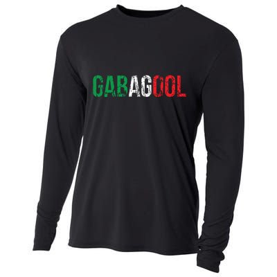 Gabagool Capicola Meat New Jersey Italian Pride Gift Cooling Performance Long Sleeve Crew