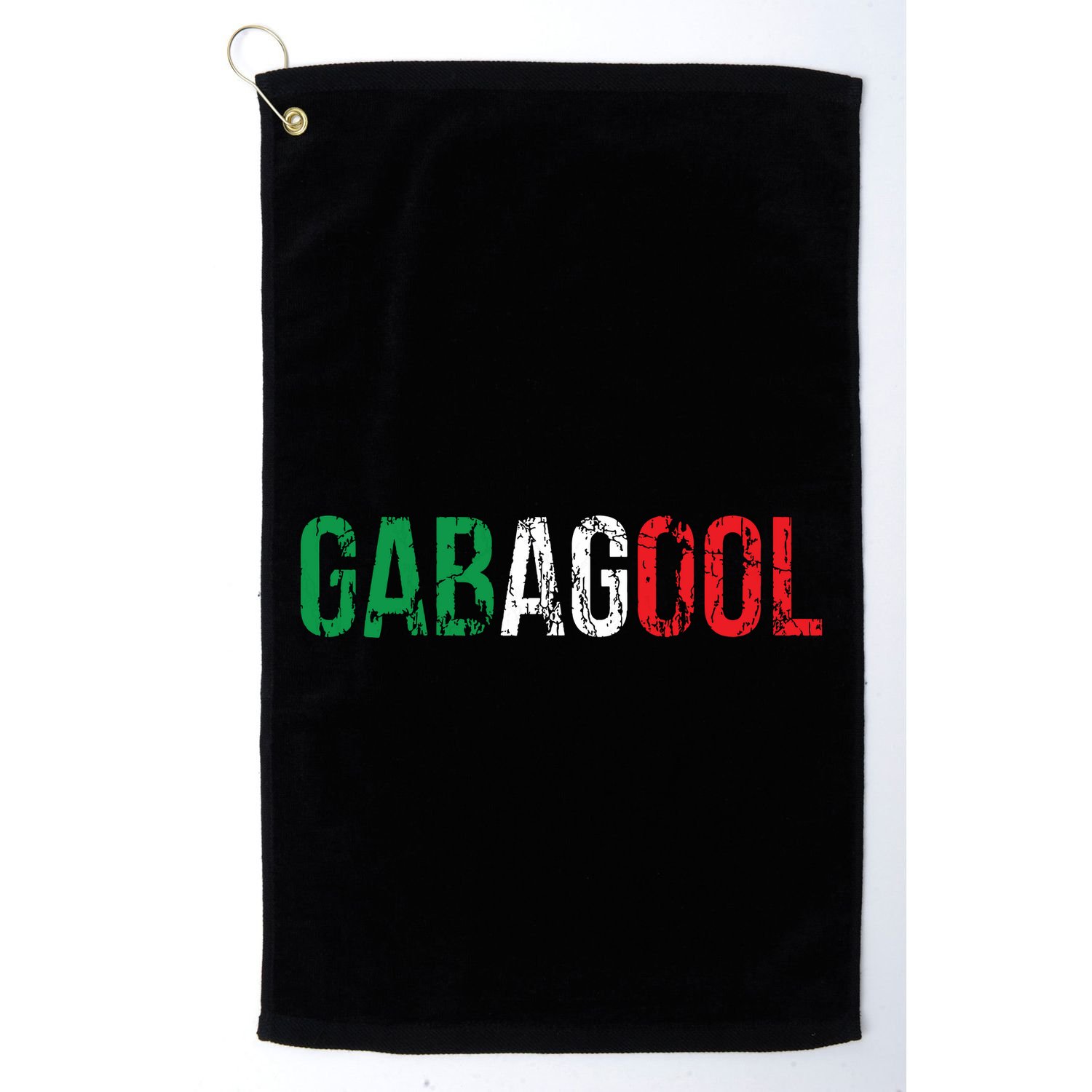 Gabagool Capicola Meat New Jersey Italian Pride Gift Golf Towel