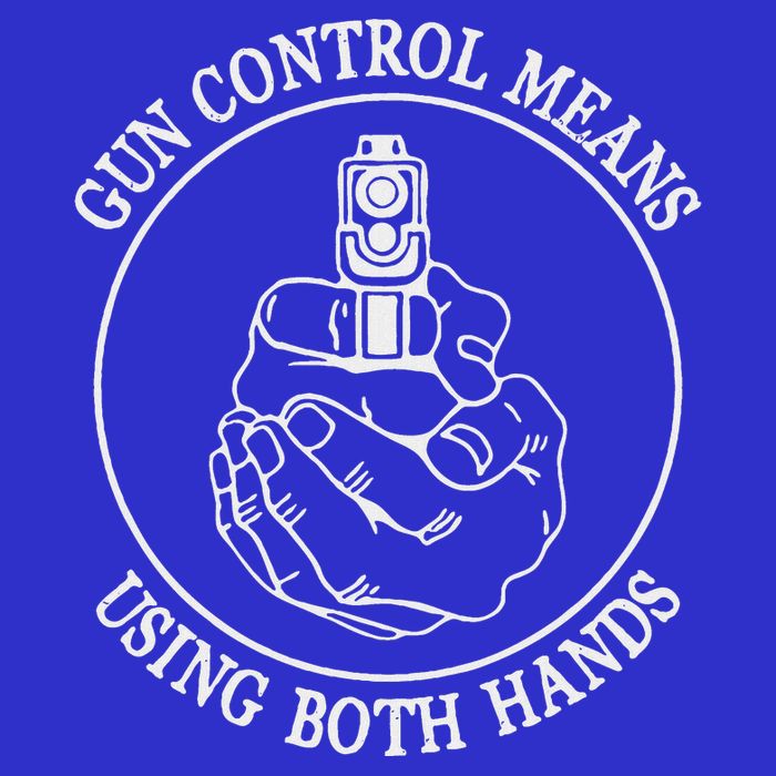 Gun Control Means Using Both Hands Mousepad