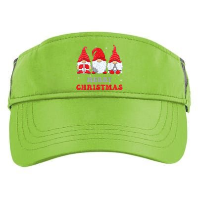 Gnome Christmas Merry Christmas Family Matching Christmas Adult Drive Performance Visor