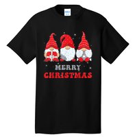 Gnome Christmas Merry Christmas Family Matching Christmas Tall T-Shirt