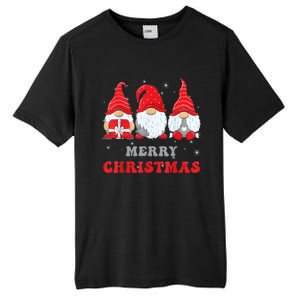 Gnome Christmas Merry Christmas Family Matching Christmas Tall Fusion ChromaSoft Performance T-Shirt