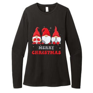 Gnome Christmas Merry Christmas Family Matching Christmas Womens CVC Long Sleeve Shirt