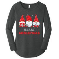 Gnome Christmas Merry Christmas Family Matching Christmas Women's Perfect Tri Tunic Long Sleeve Shirt