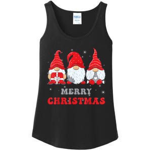 Gnome Christmas Merry Christmas Family Matching Christmas Ladies Essential Tank