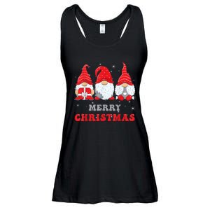 Gnome Christmas Merry Christmas Family Matching Christmas Ladies Essential Flowy Tank