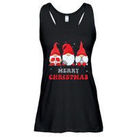 Gnome Christmas Merry Christmas Family Matching Christmas Ladies Essential Flowy Tank