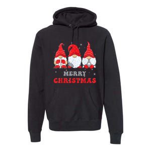 Gnome Christmas Merry Christmas Family Matching Christmas Premium Hoodie