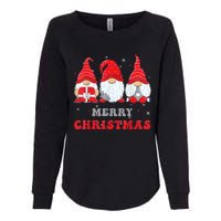 Gnome Christmas Merry Christmas Family Matching Christmas Womens California Wash Sweatshirt