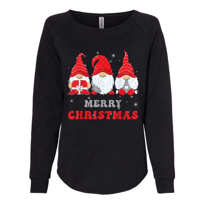 Gnome Christmas Merry Christmas Family Matching Christmas Womens California Wash Sweatshirt