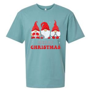 Gnome Christmas Merry Christmas Family Matching Christmas Sueded Cloud Jersey T-Shirt