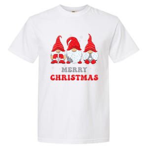 Gnome Christmas Merry Christmas Family Matching Christmas Garment-Dyed Heavyweight T-Shirt