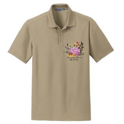 Groovy Celebrate Minds Of All Kinds Neurodiversity Autism Dry Zone Grid Polo