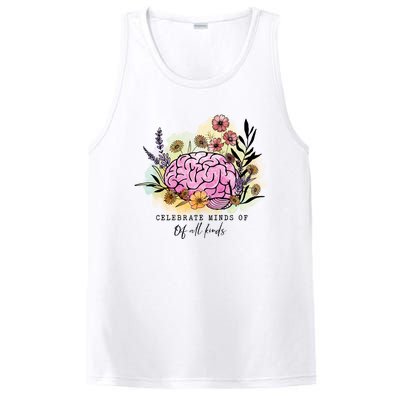 Groovy Celebrate Minds Of All Kinds Neurodiversity Autism PosiCharge Competitor Tank