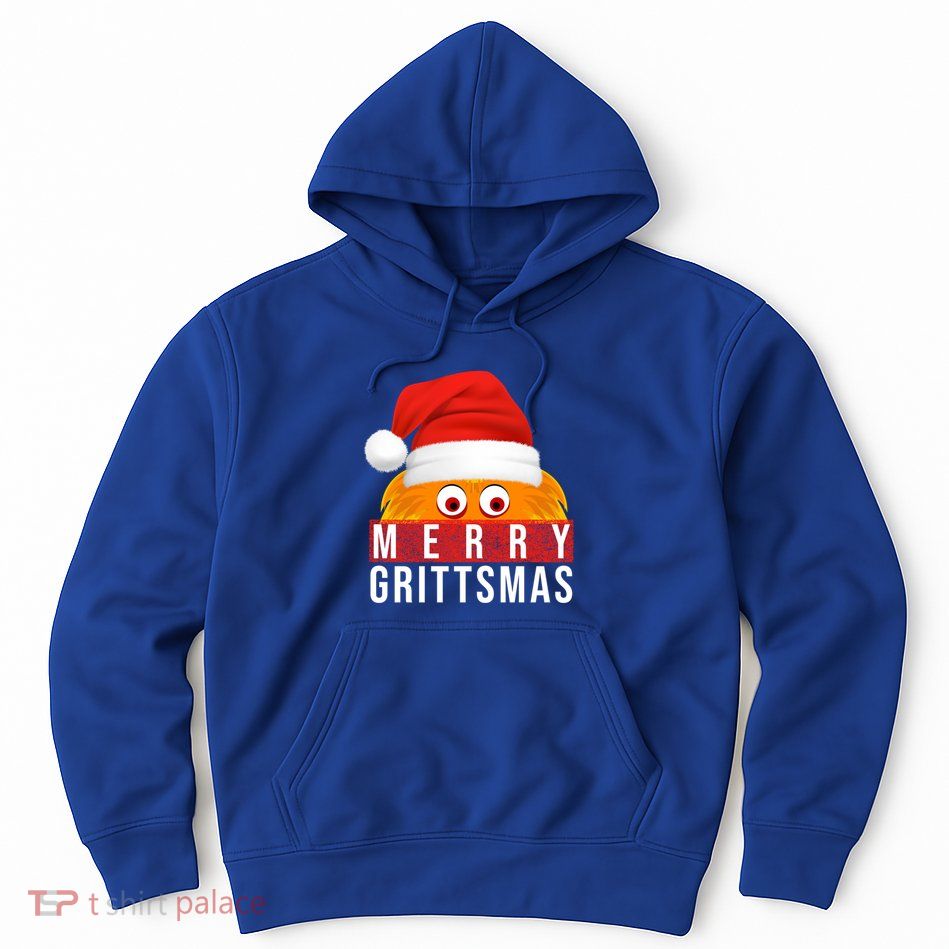 Gritty Christmas Merry Grittsmas Christmas Gift Great Gift Hoodie