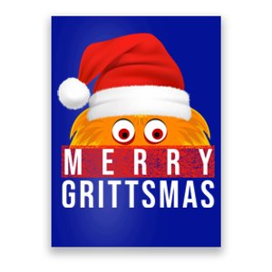 Gritty Christmas Merry Grittsmas Christmas Gift Great Gift Poster