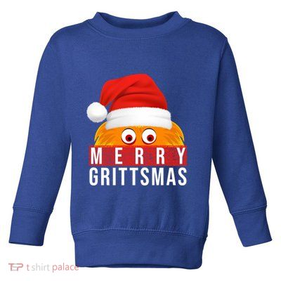Gritty Christmas Merry Grittsmas Christmas Gift Great Gift Toddler Sweatshirt