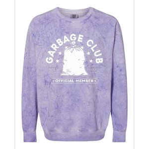 Garbage Club Member Colorblast Crewneck Sweatshirt