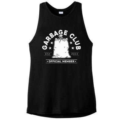 Garbage Club Member Ladies PosiCharge Tri-Blend Wicking Tank