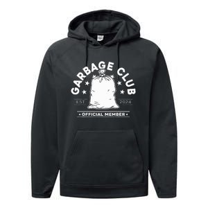 Garbage Club Member Performance Fleece Hoodie