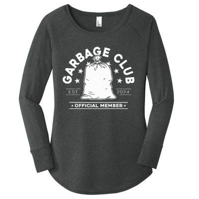 Garbage Club Member Women's Perfect Tri Tunic Long Sleeve Shirt