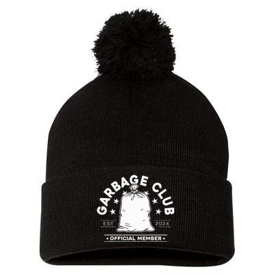 Garbage Club Member Pom Pom 12in Knit Beanie