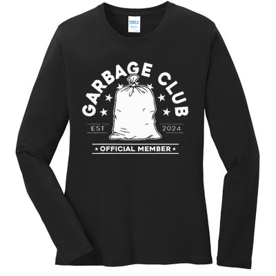 Garbage Club Member Ladies Long Sleeve Shirt